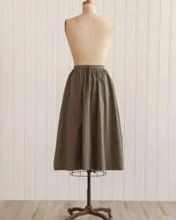 Across the Mews Midi Skirt