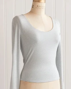 Andie Striped Top