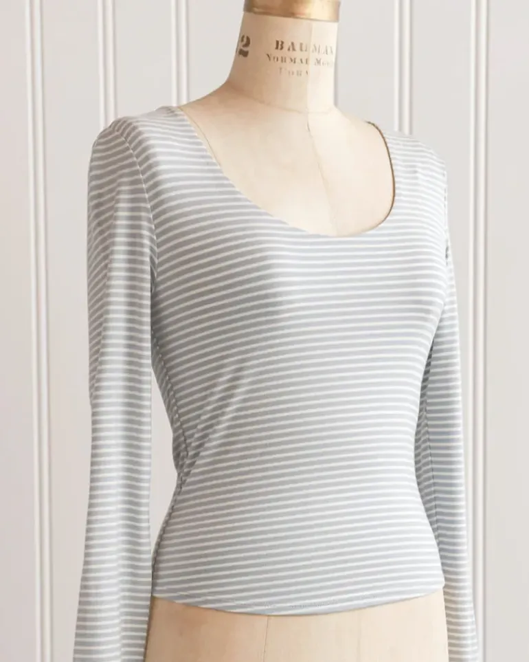 Andie Striped Top