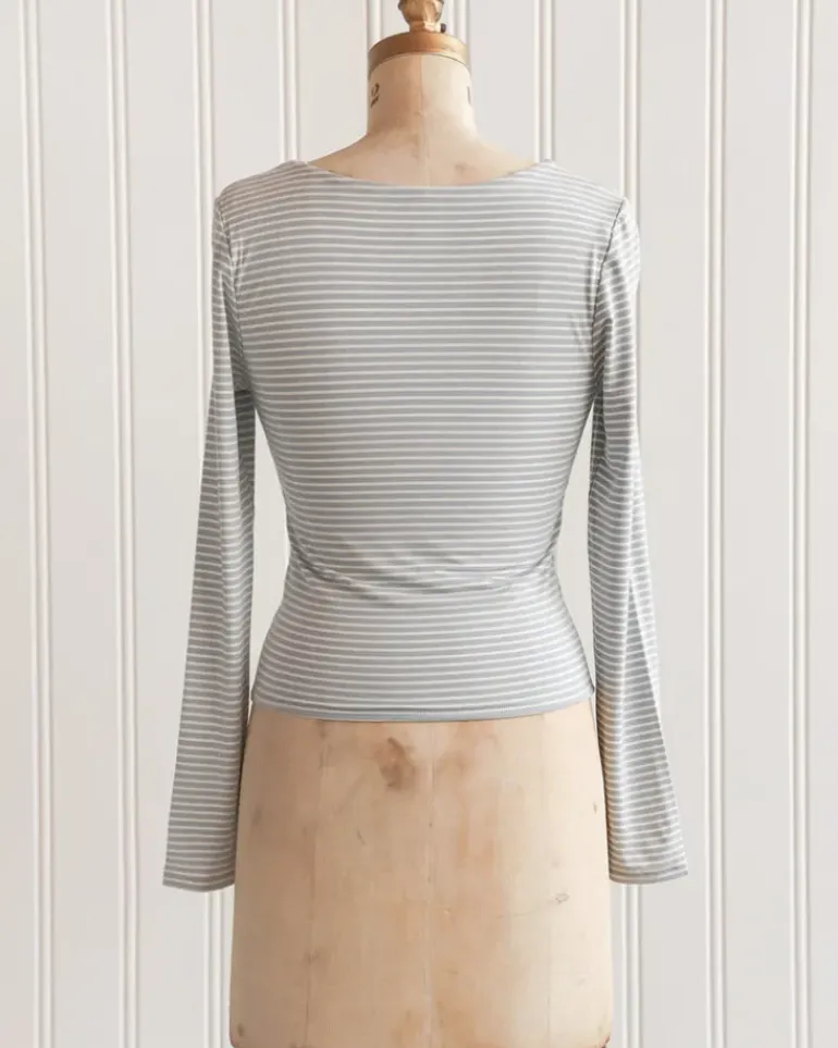 Andie Striped Top
