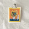 Birthday Cat With Flowers Card