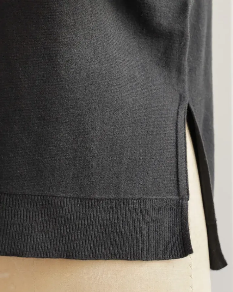 Bourges Side Vent Knit Top