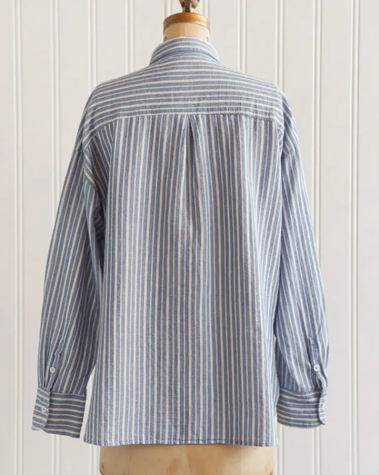 Brooklyn Boyfriend Striped Shirt