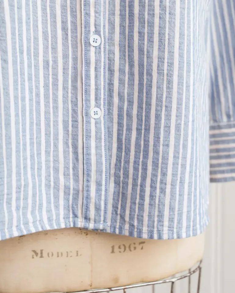 Brooklyn Boyfriend Striped Shirt