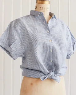 Coastal Maine Linen Top