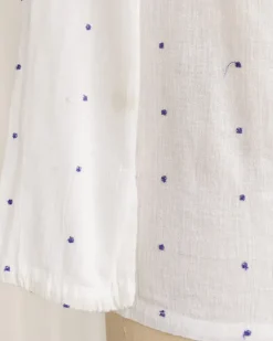 Delilah Embroidered Peasant Top