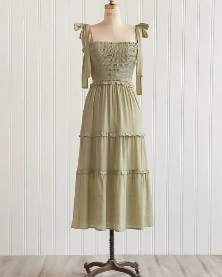 Dew on Grass Dress