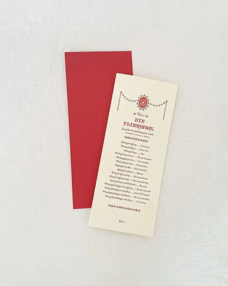 Eye Flirtation Greeting Card