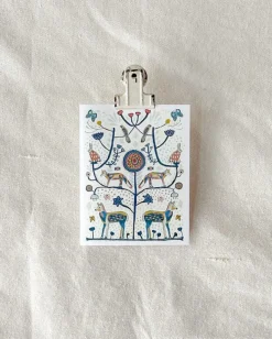 Forest Folk Tree Card