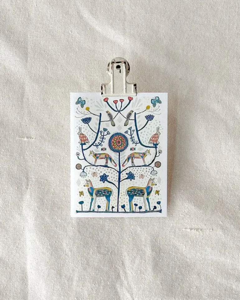 Forest Folk Tree Card