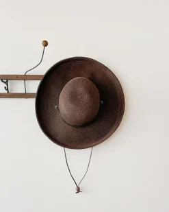 Gevaert Brown Straw Hat