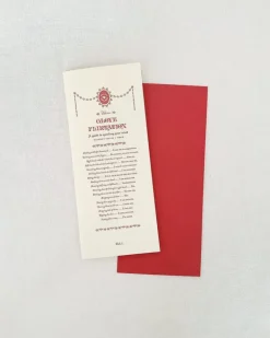 Glove Flirtation Greeting Card