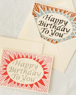 Happy Birthday Card - Brown