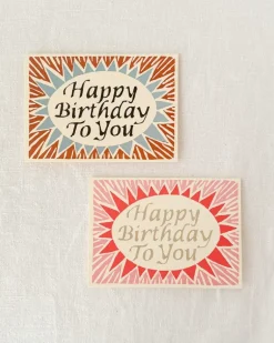 Happy Birthday Card - Brown