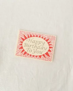 Happy Birthday Card - Pink