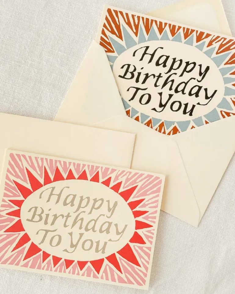 Happy Birthday Card - Pink