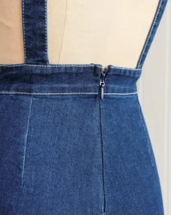 Homefront Dark Wash Overalls