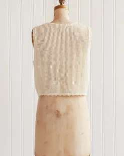 Laramie Knit Vest - Eggwash