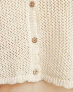 Laramie Knit Vest - Eggwash