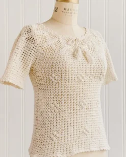 Loreen Crochet Top