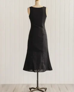 Monstespan Black Midi Dress