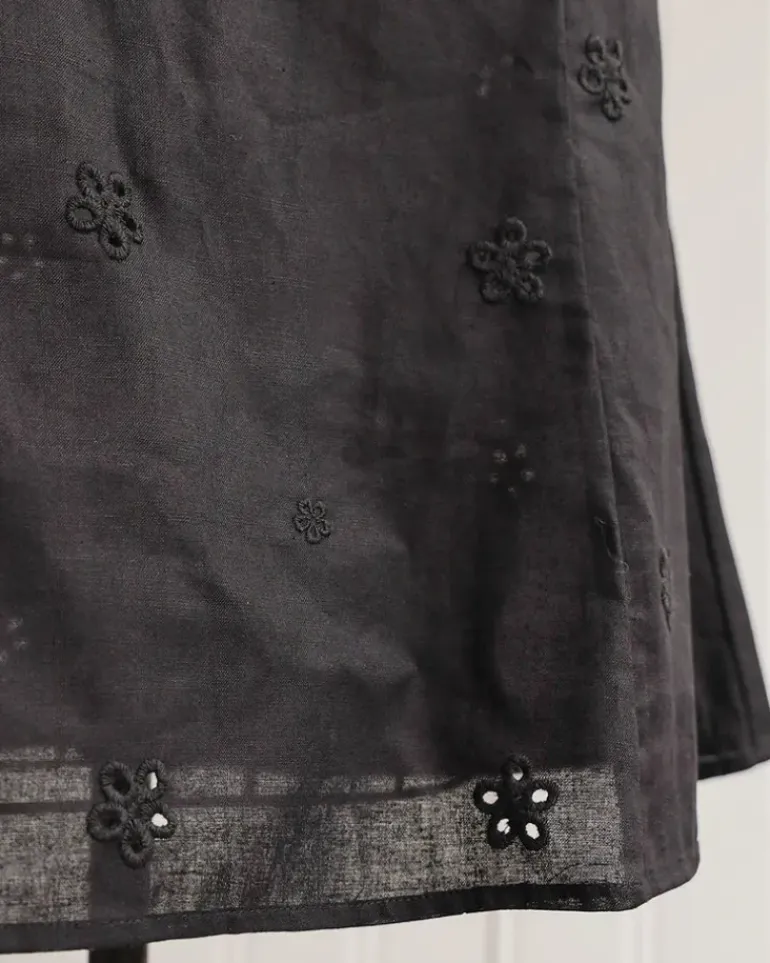 Monstespan Black Midi Dress
