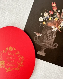 Ostara Vase Greeting Card