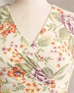 Painted Blossoms Dress