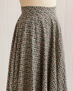 Picking Elderberries Midi Skirt