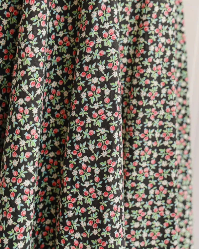 Picking Elderberries Midi Skirt
