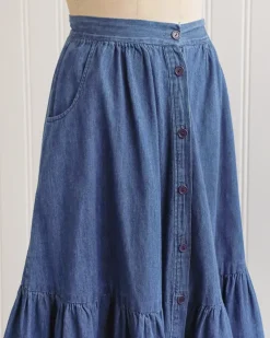 Port Ewen Denim Skirt