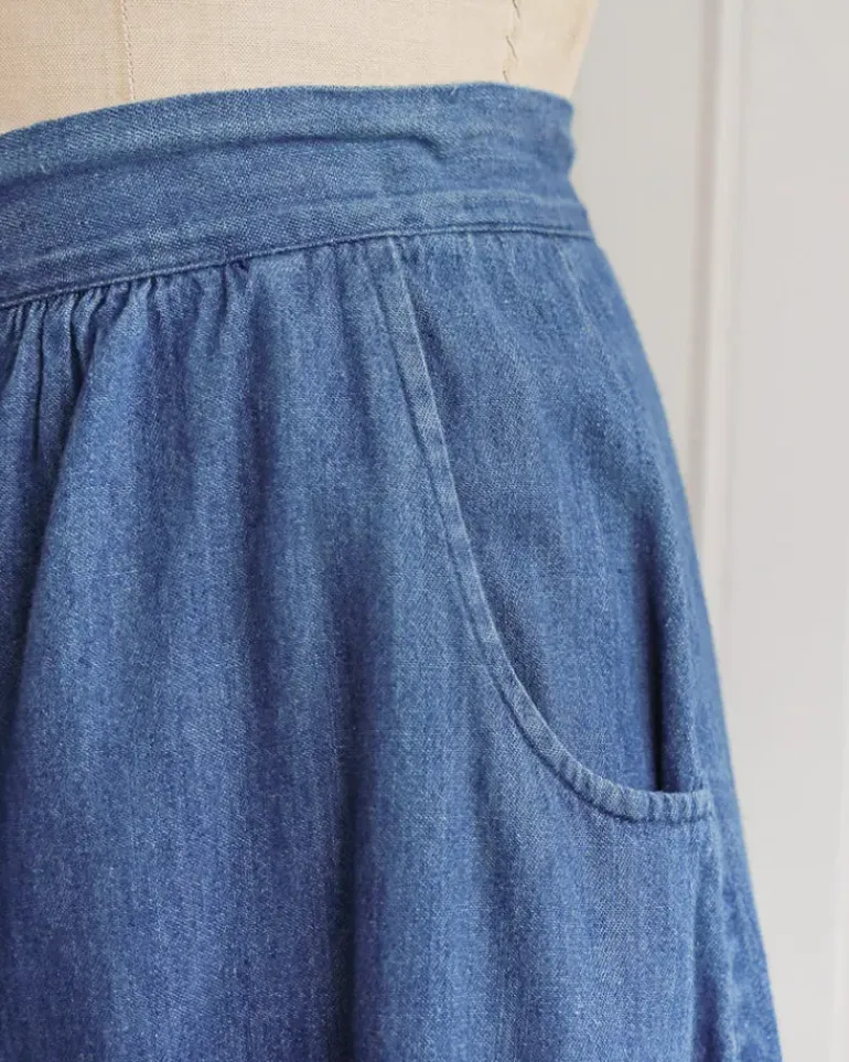 Port Ewen Denim Skirt