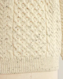 Rosaveel Fisherman Wool Sweater