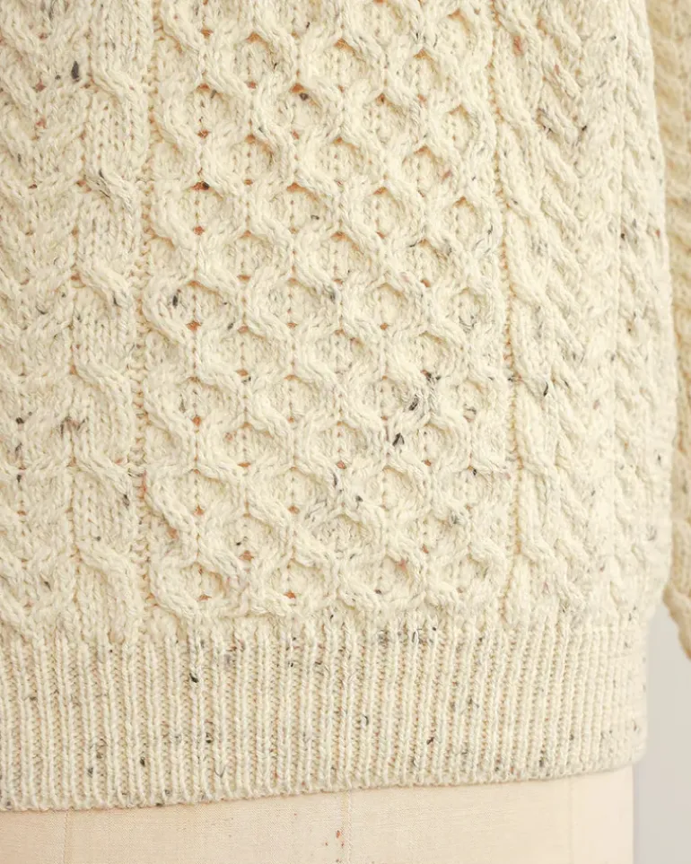 Rosaveel Fisherman Wool Sweater