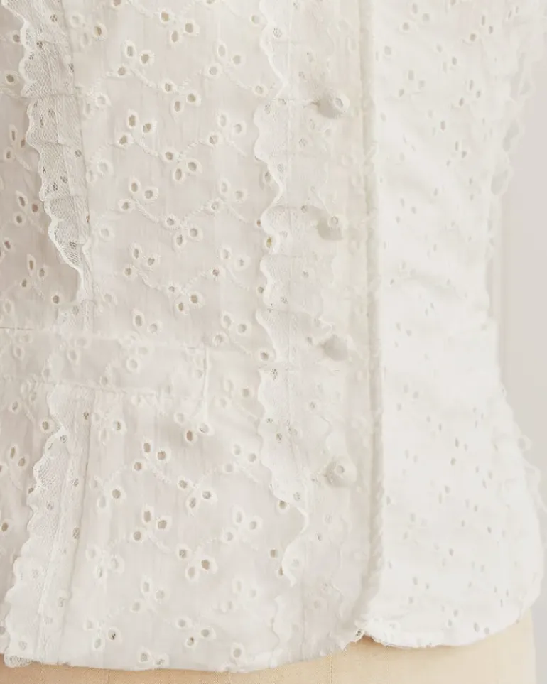 Sartoux Eyelet Top