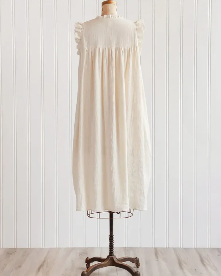 Sophie Gauze Midi Dress