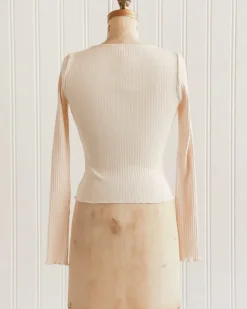 Tinsley Knit Top - Cream