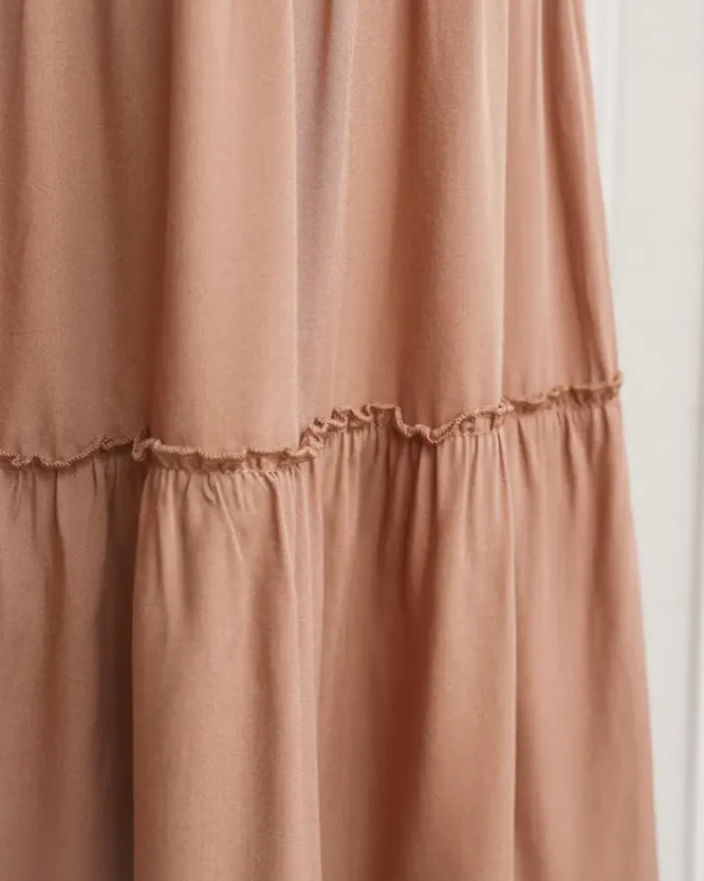 Valerie Tiered Midi Skirt