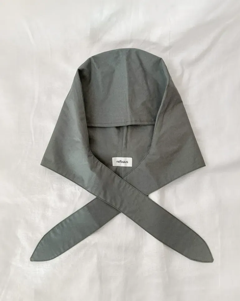 Waxed Cotton Rain Bonnet