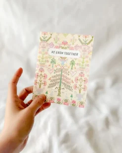 We Grow Together Card